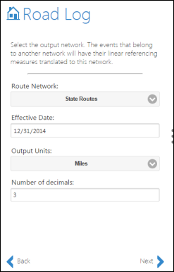 Choosing network properties